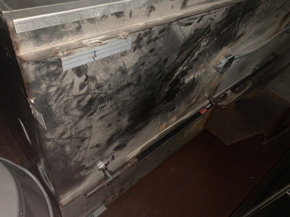 Larkin EO 14448 12' Exhaust Hood, Transamerican Equipment Company